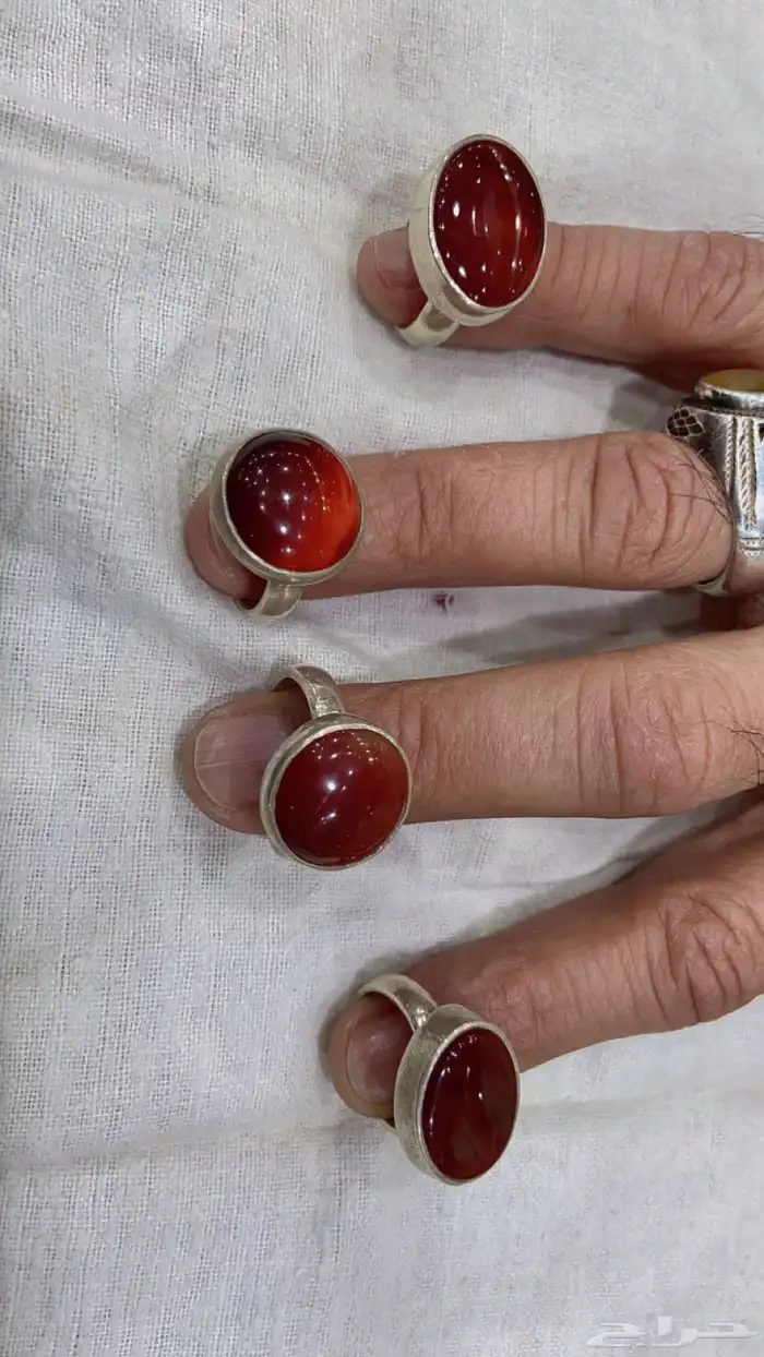 خواتم عقيق يمني ملكيه 1