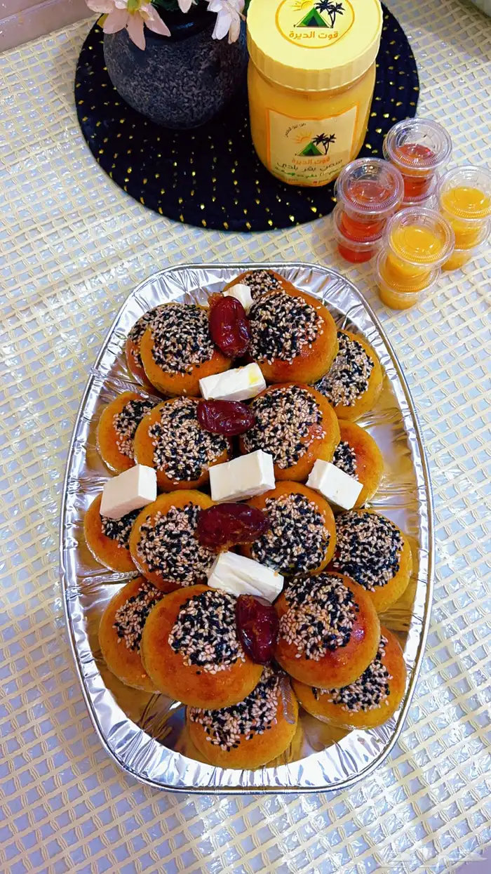 اكلات شعبيه جنوبيه خبز مله عيش عريكه مصابيب مقشوش حايل 12