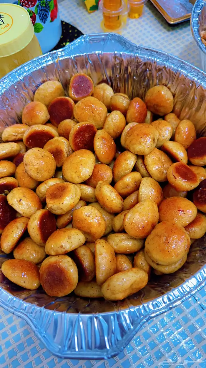 اكلات شعبيه جنوبيه خبز مله عيش عريكه مصابيب مقشوش حايل 7