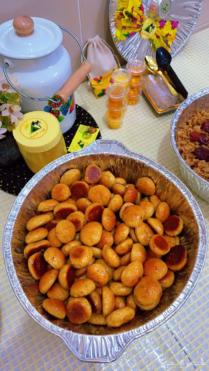 اكلات شعبيه جنوبيه خبز مله عيش عريكه مصابيب مقشوش حايل 5