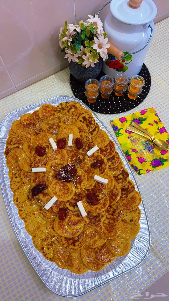 اكلات شعبيه جنوبيه خبز مله عيش عريكه مصابيب مقشوش حايل 8