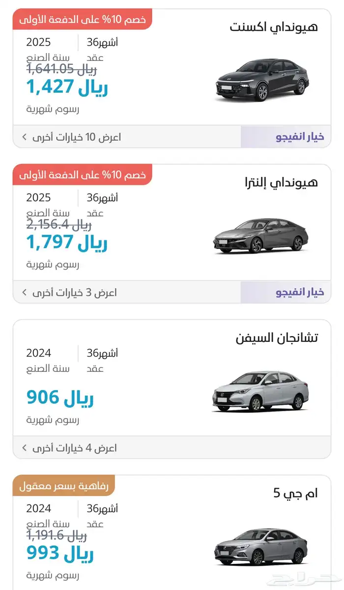 كود أنفيجو يخصم لك الى600 بالتمليك وبالشهري 250 0