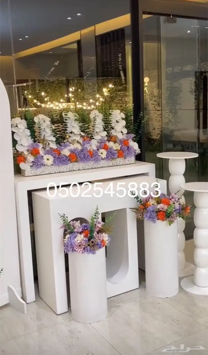 طاولات استقبال كوش مداخل طاولات طعام 5
