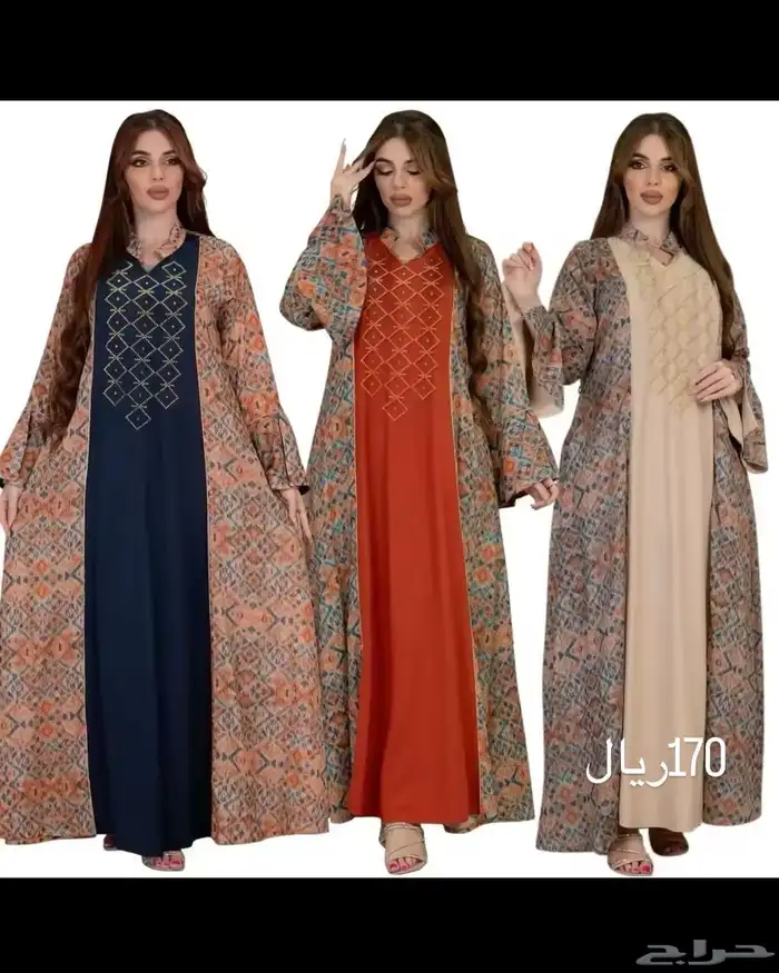فساتين وجلابيات نسائيه وأطفال 10