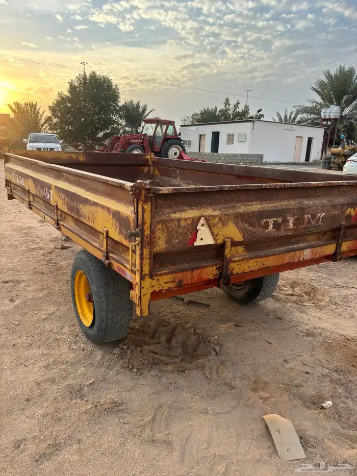 مقطورة حراثه Tim 4.5 طن بستم 2