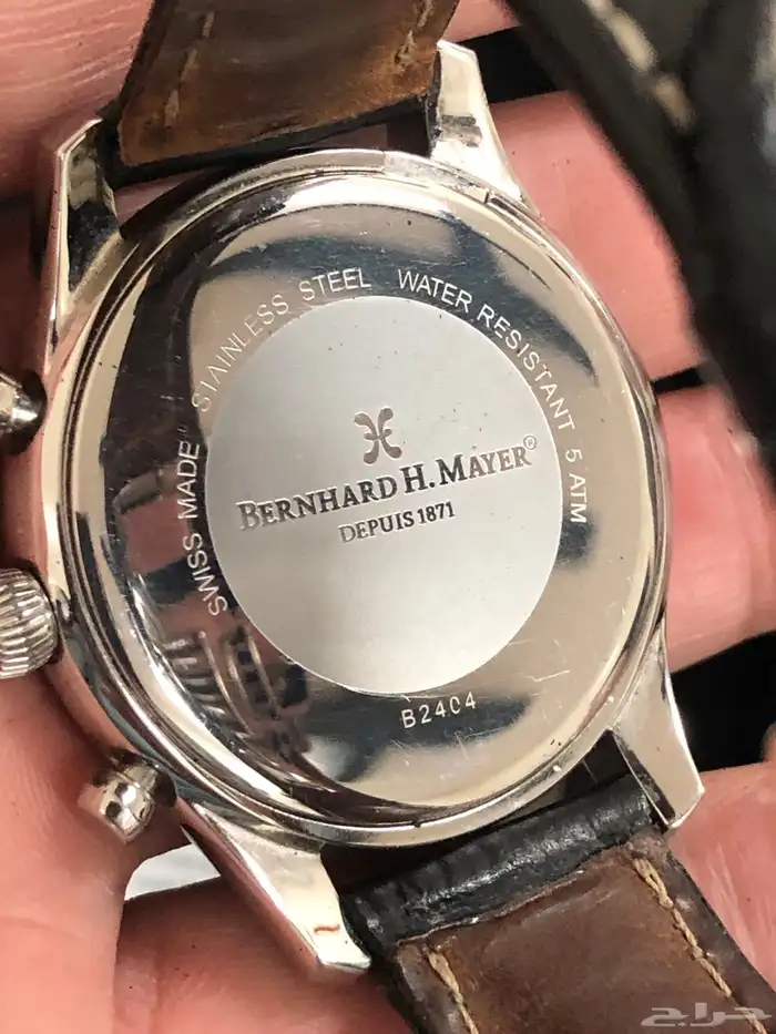 ساعة سوسرية اصلية كونغراف BERNHARDT H. MAYER 9
