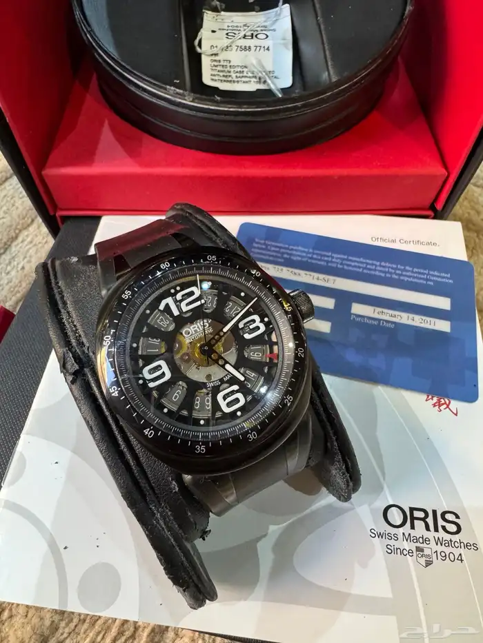 ساعة اوريس oris لمتد ادشن 3
