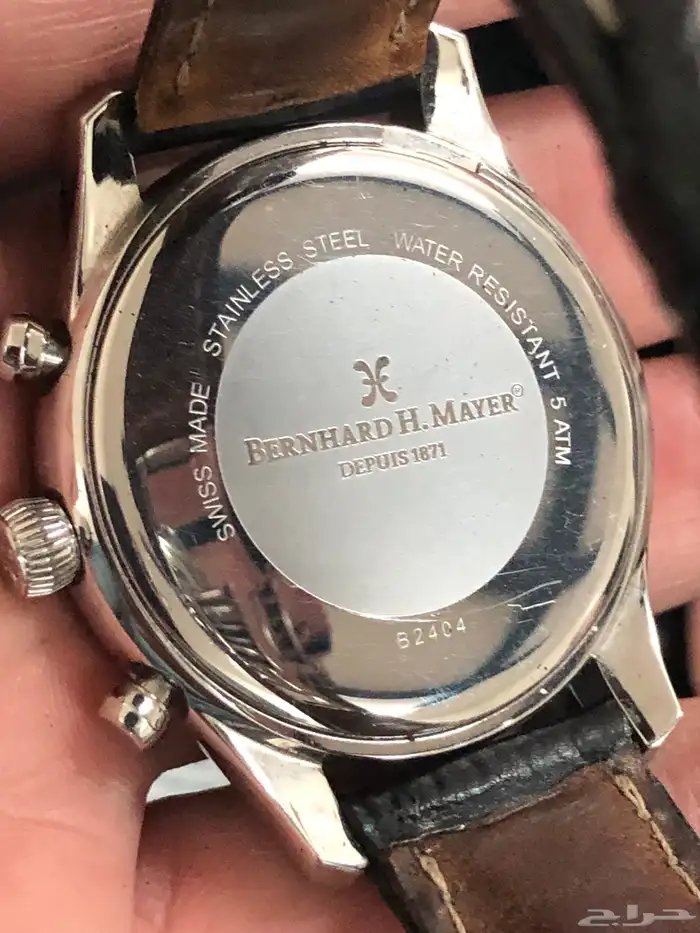 ساعة سوسرية اصلية كونغراف BERNHARDT H. MAYER 11