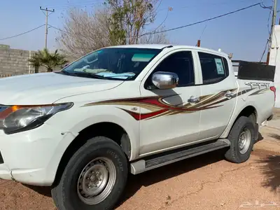 مستبيشي 2018 دبل L200 ديزل ممشى 300 الف 6