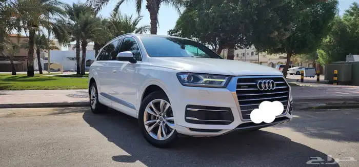 أودي Q7 2019 اللون ابيض 5