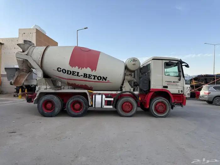 خلاطة اسمنت خرسانة مرسيدس بطاقة جمركية 2012 - 3241 5