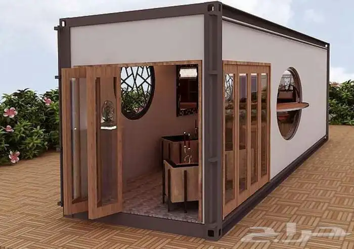 كونتينر فود ترك درايف ثرو كشك ( تجهيز المشروع بالكامل ) 56