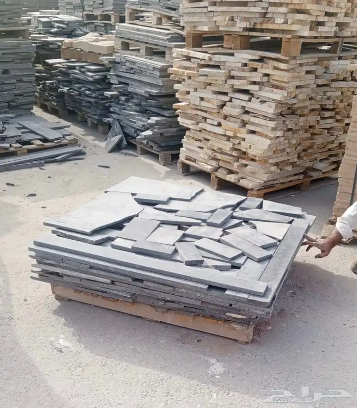 حجر عشوائي بازلت 3