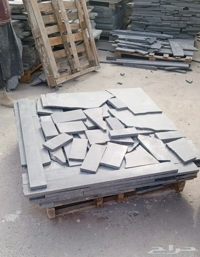 حجر عشوائي بازلت 2