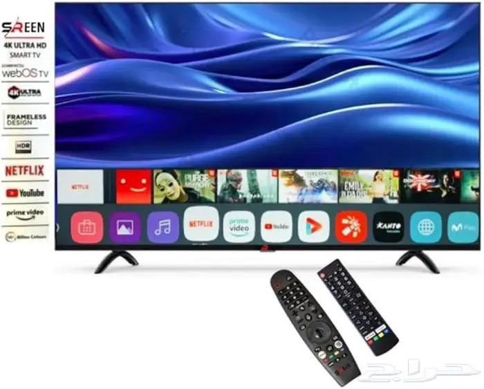 عرض خاص شاشة كيوليد 85 بوصة سمارت4k نظام ويب او اس 2750ريال 0