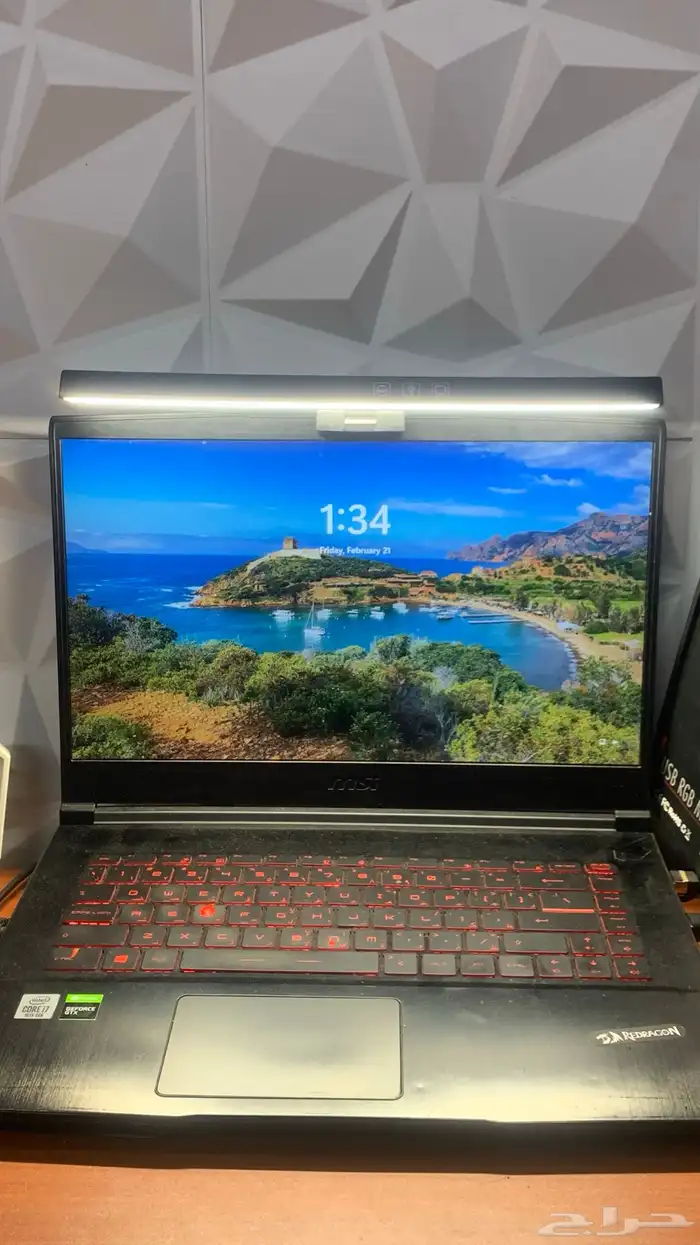 لابتوب قيمنق للبيع MSI THIN GF63 1
