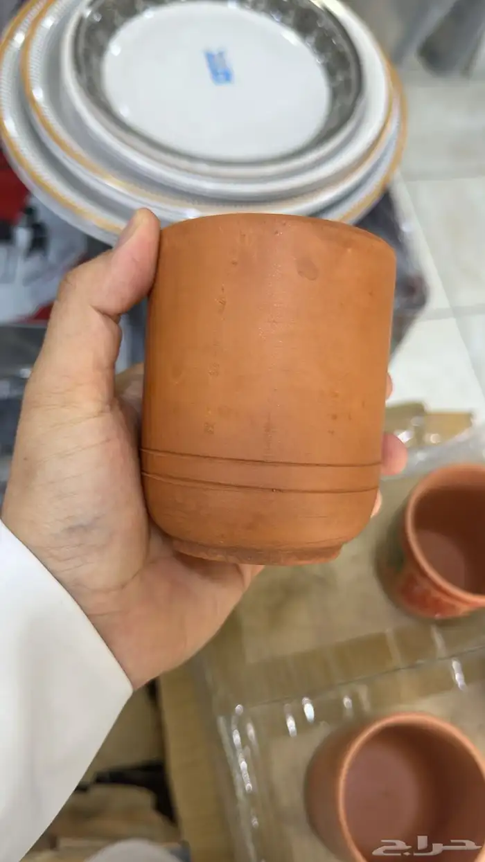 كوب فخار شاهي 7