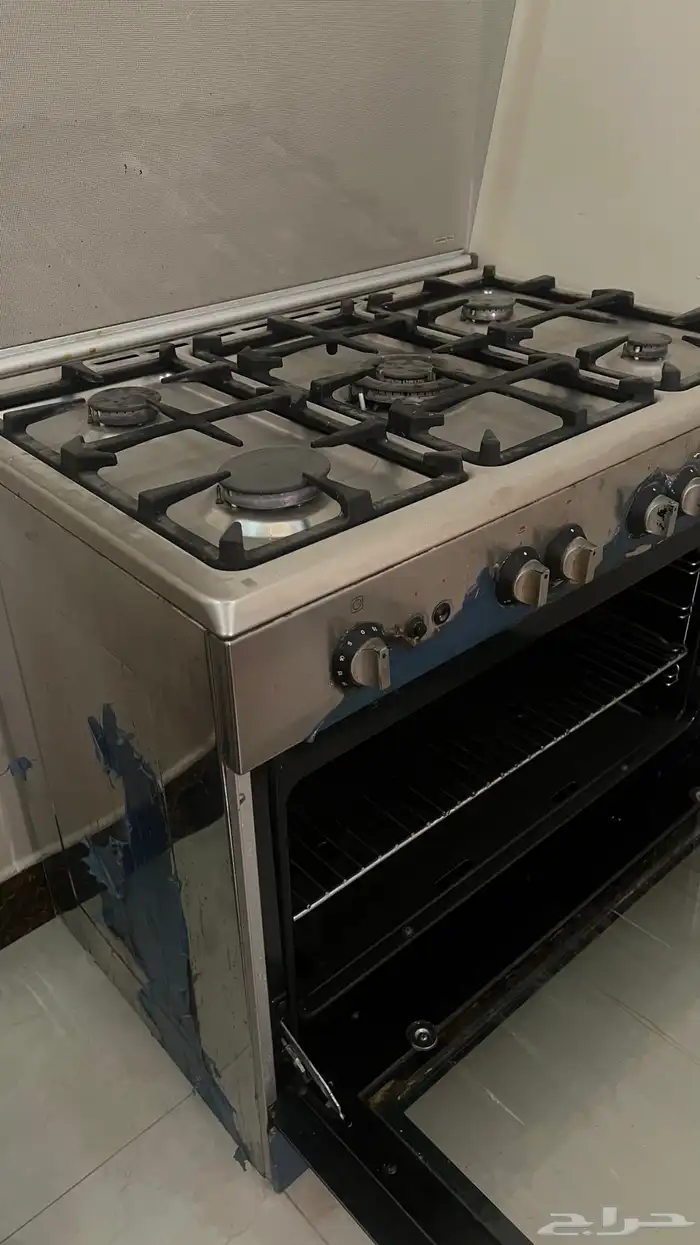 غاز صناعة أمريكي نظيف جدا و فرن كهربائي جديد 1