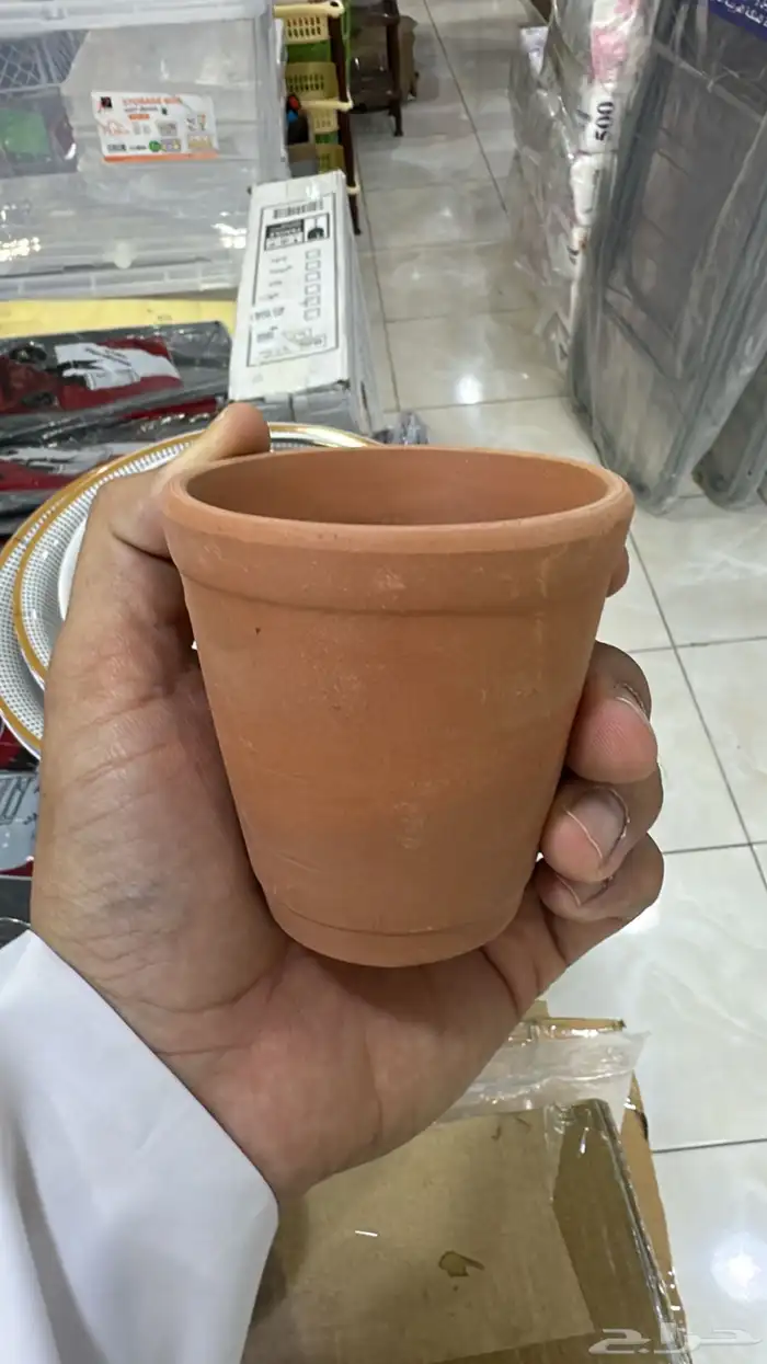 كوب فخار شاهي 9