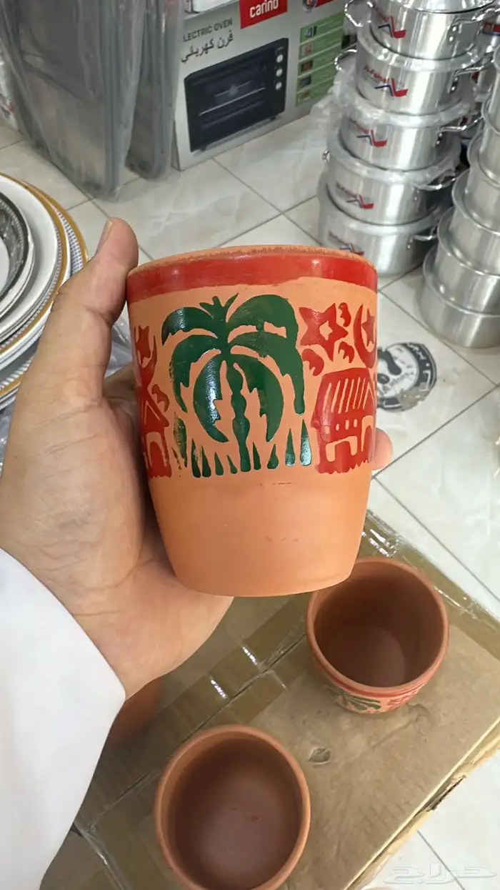 كوب فخار شاهي 6