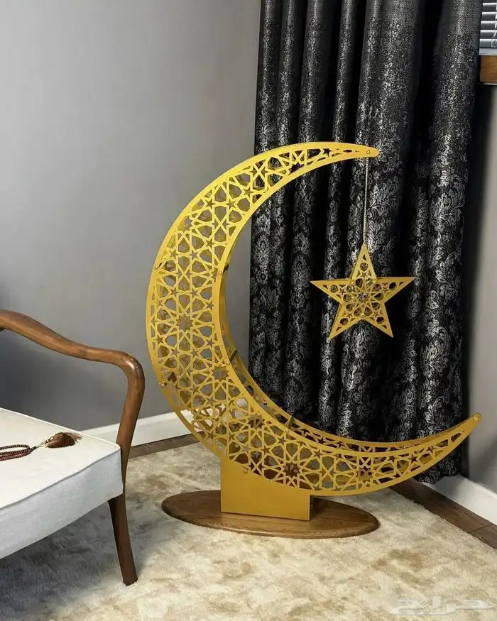 تصميم وتنفيذ استاندات رمضان الأكريليك 9