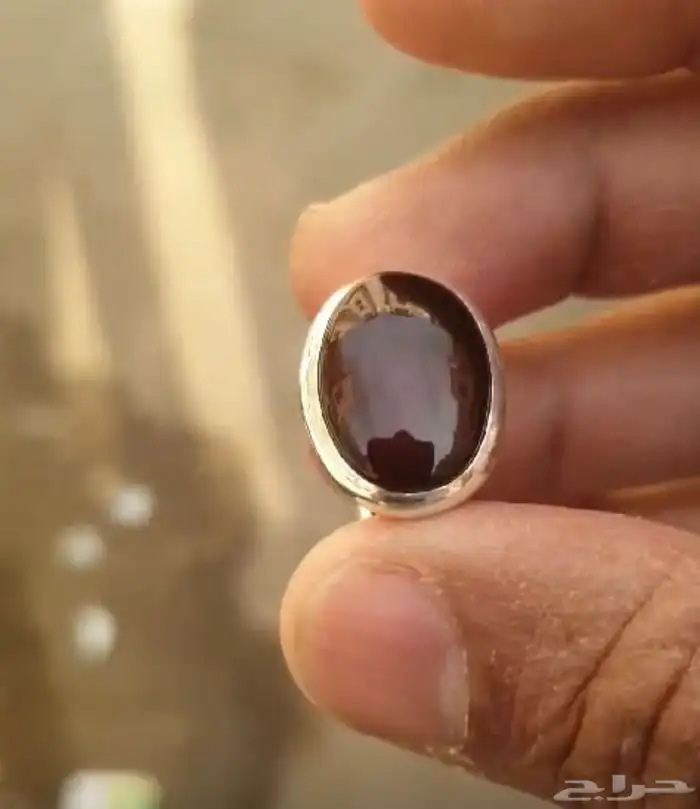 فضة عقيق كبدي 1