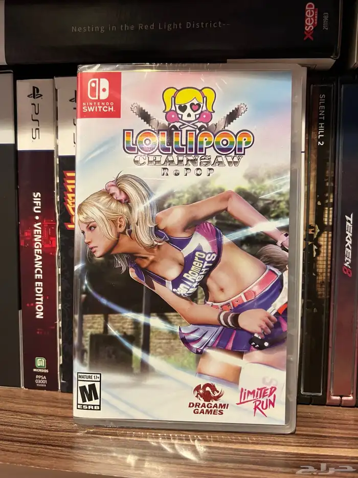 لعبة نادرة سوني و سويتش lollipop chainsaw limited run games 1