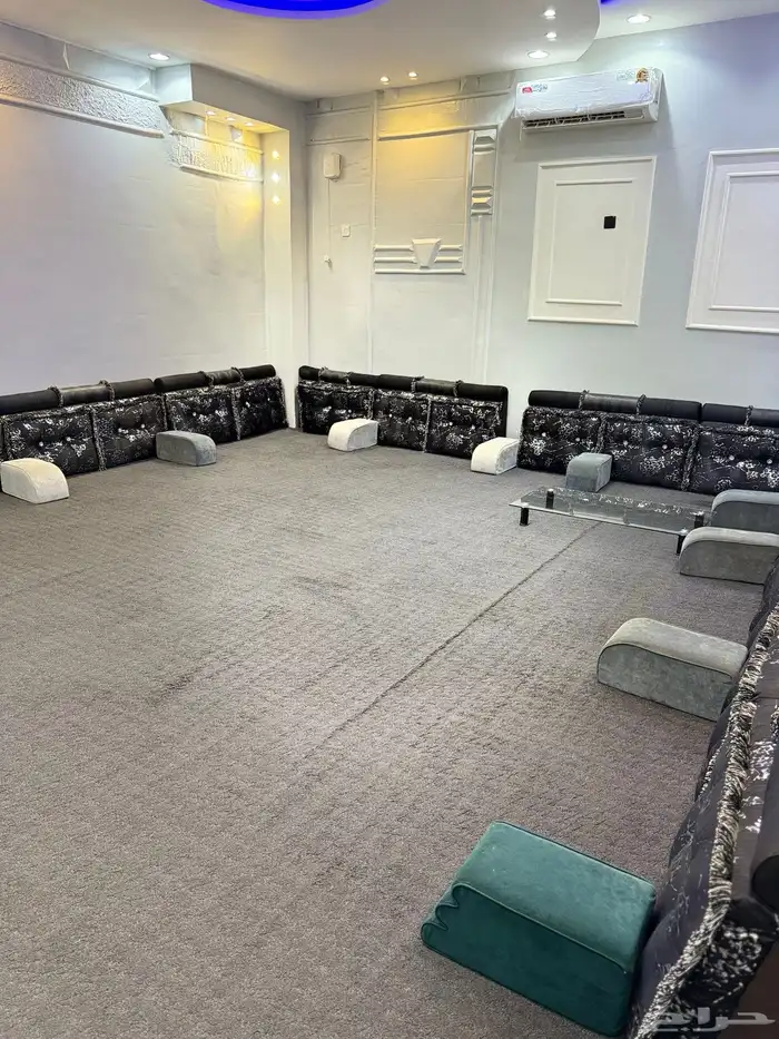 استراحة قسمين بمسبحين صغار وكبار وألعاب مائية وملعب صابوني 35