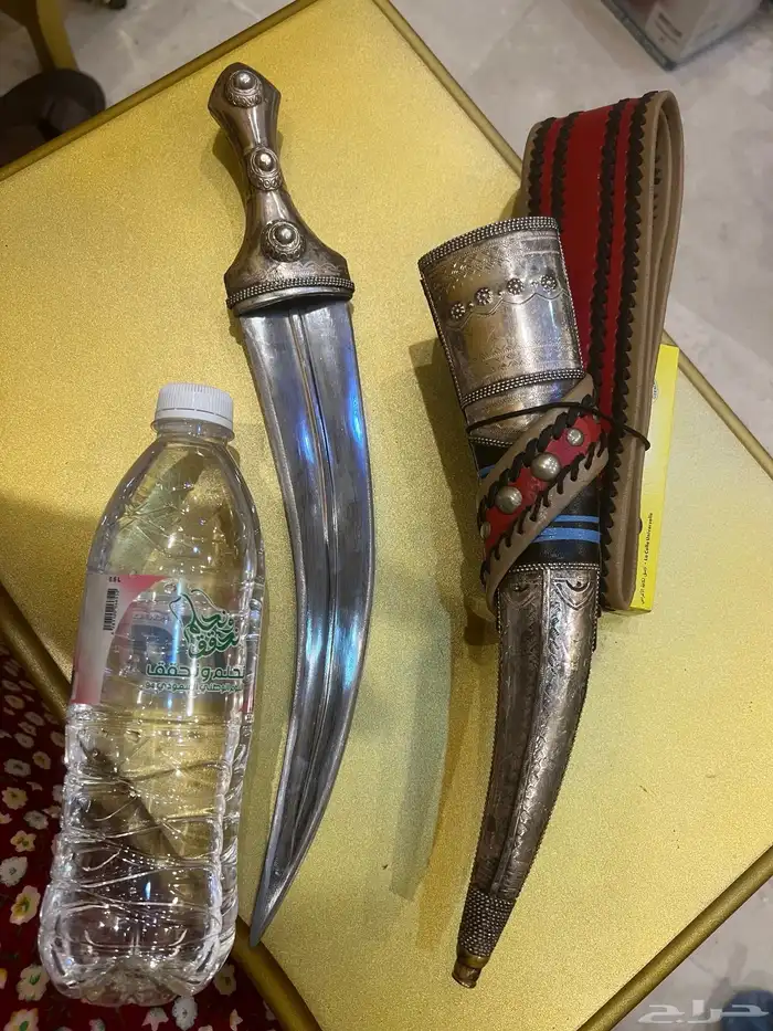 جنبيه دريع فضه كامله قديمه ابوجسر كفو مليانه خاليه من العيوب 2