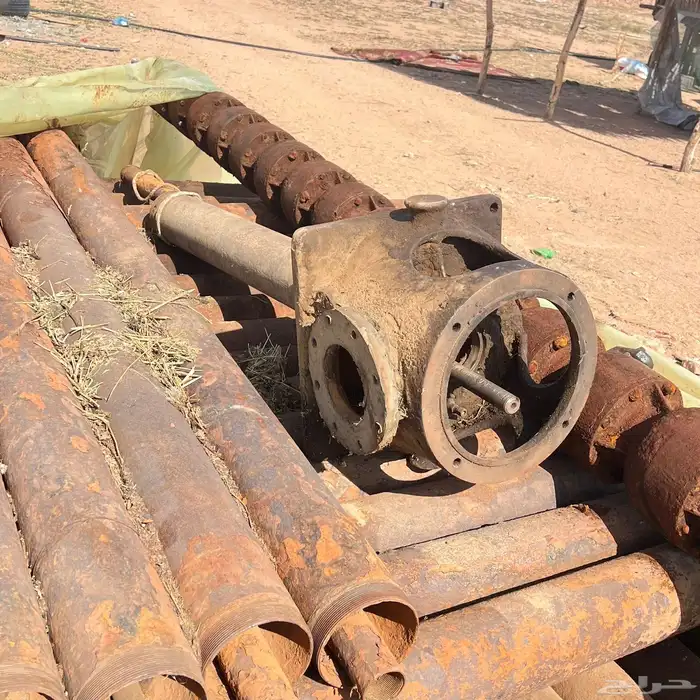 طرمبه 6بوصه مع قير العدد 67 0