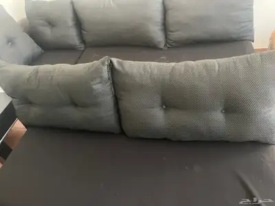 كنب أو ركنية 3 ونص متر مع وسادات 1