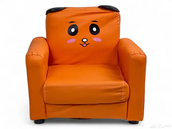 كرسي جلد صغير للأطفال مع رسومات والوان مميزة ( كرسي إسفنج ) 9