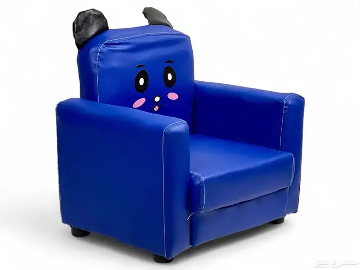 كرسي جلد صغير للأطفال مع رسومات والوان مميزة ( كرسي إسفنج ) 4