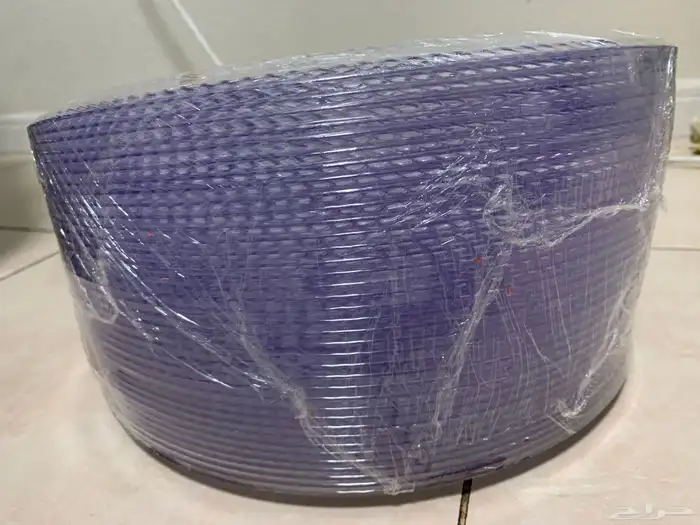 صحون كريستال بلاستيك دائري 0