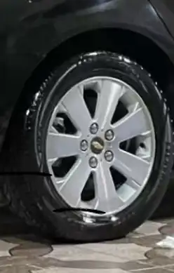 جنط مع كفر مستخدم نضيف 0