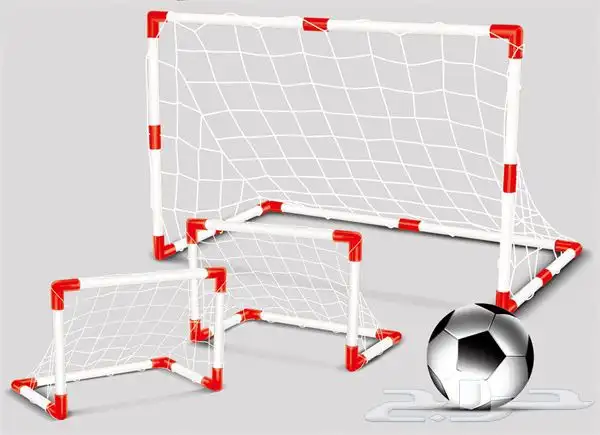 مرمى كرة قديم حديد وبلاستيك للأطفال بعدة احجام متنوعة 7