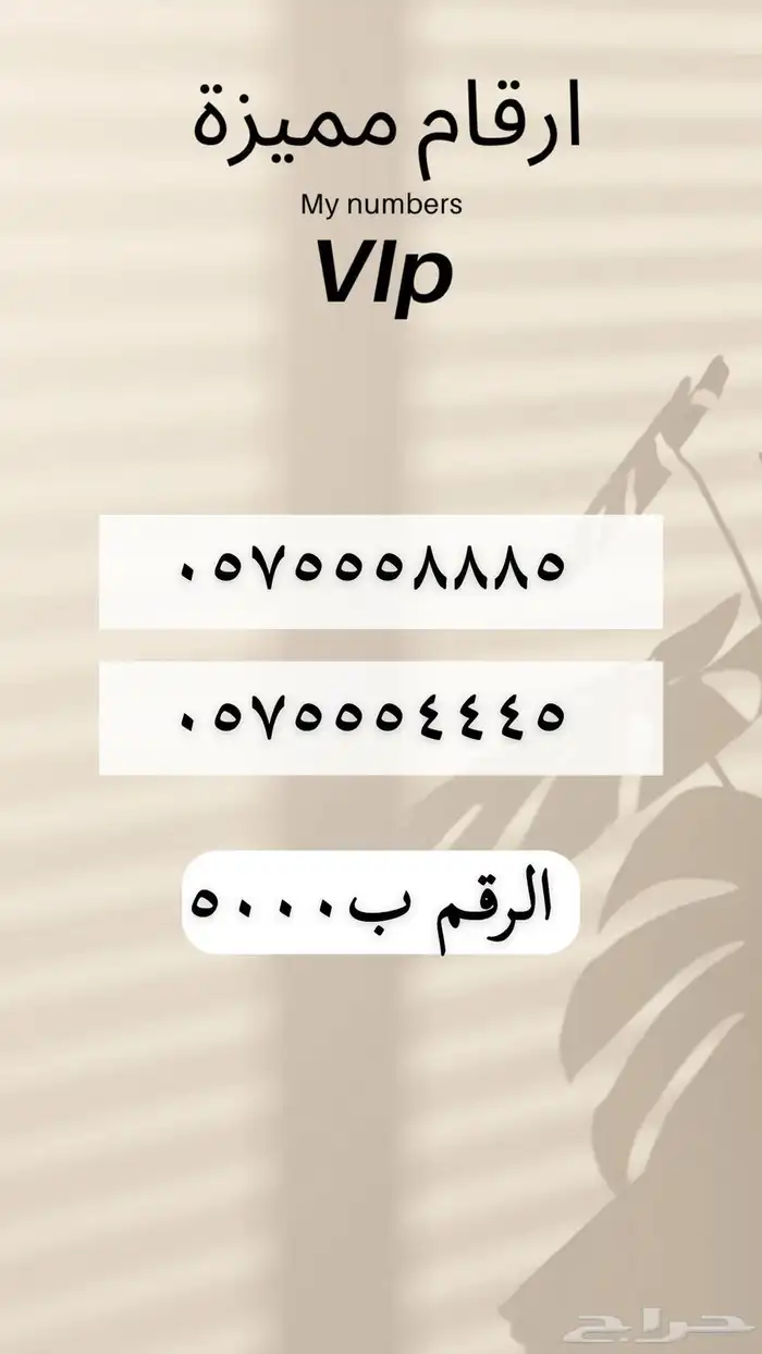 رقم مميز خماسي لم يستخدم 29