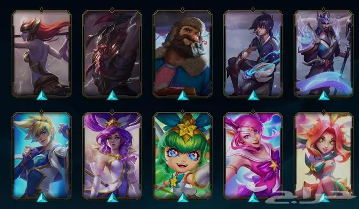 حساب لعبة ليج او ليجينز و فالورنت League of Legends 10