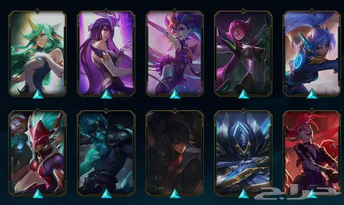 حساب لعبة ليج او ليجينز و فالورنت League of Legends 11