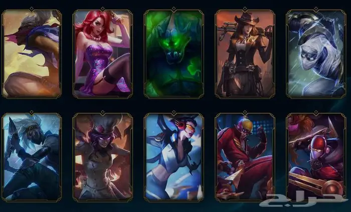 حساب لعبة ليج او ليجينز و فالورنت League of Legends 19