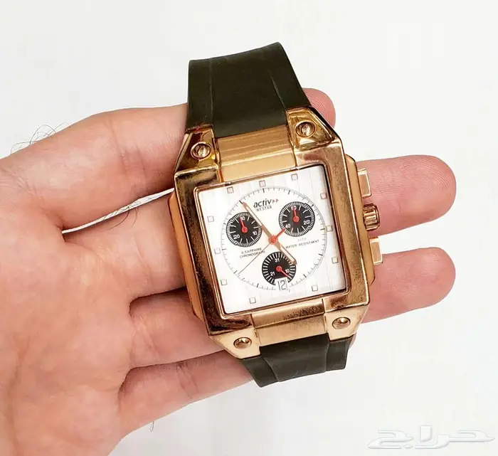 ساعة كبيرة رياضية اصلية كرونو غراف ب 350 ريال 1