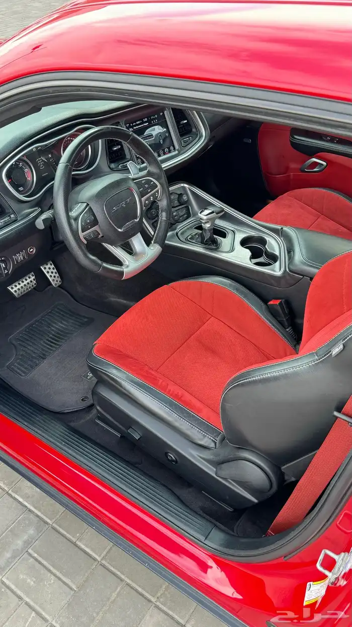 تشالنجر SRT Redline من أندر الالوان في السعودية 6