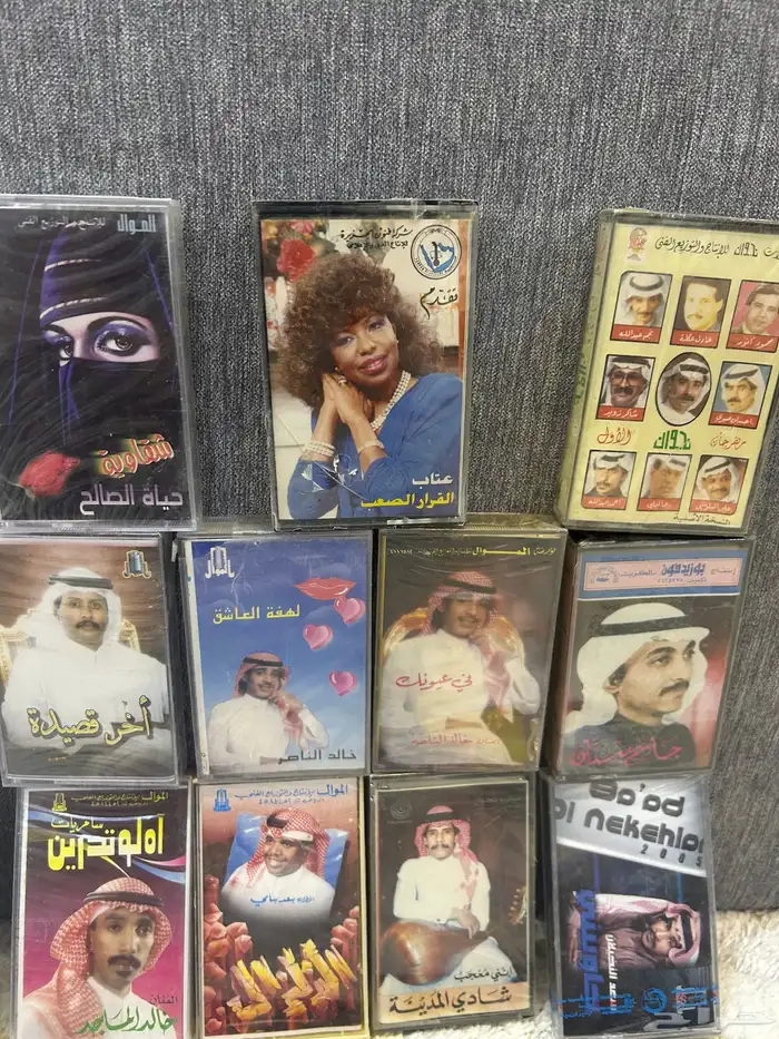 اشرطه كاسيت نخبه من الفنانين بتغليف المصنع 0