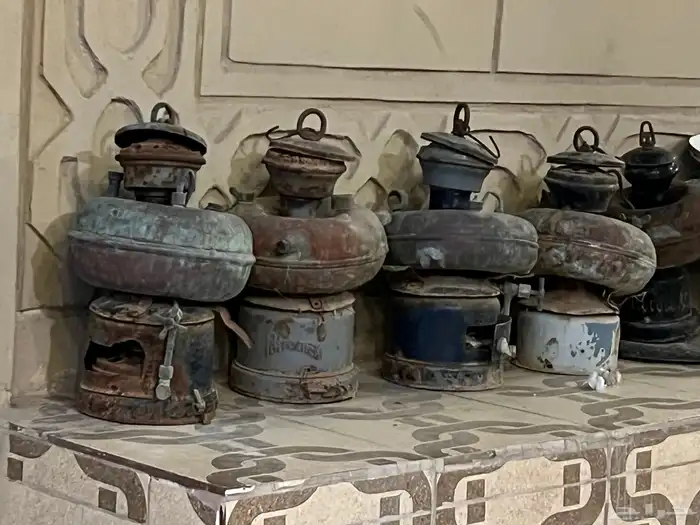 فانوس قاز قديم نحاس عمره حوالي 80سنه صناعه المانيه بترو ماك3 14