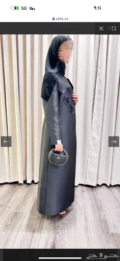 عبايه من مصممه Fooz.abaya 3