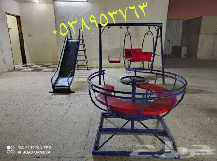 أثث المكان مع عرض التأسيس بأفخم المراجيح والملاهي 21