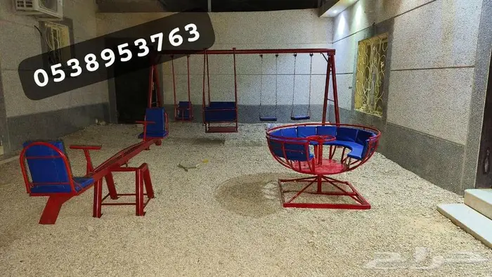 أثث المكان مع عرض التأسيس بأفخم المراجيح والملاهي 19