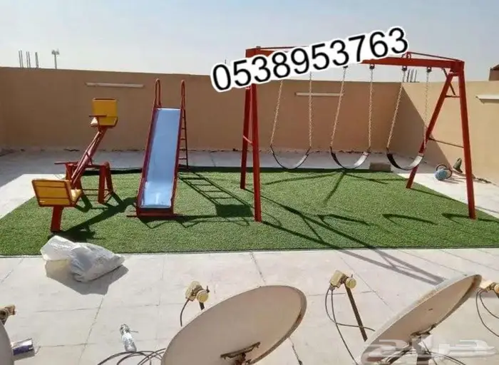 أثث المكان مع عرض التأسيس بأفخم المراجيح والملاهي 17