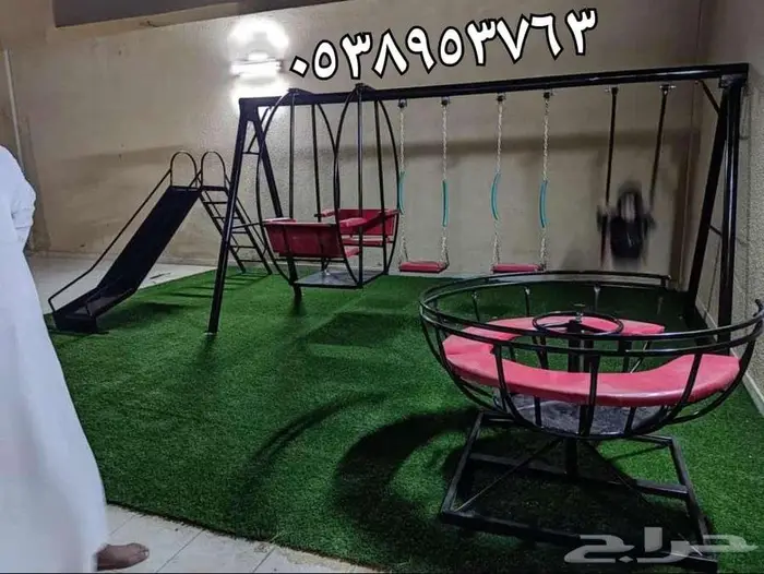 أثث المكان مع عرض التأسيس بأفخم المراجيح والملاهي 11