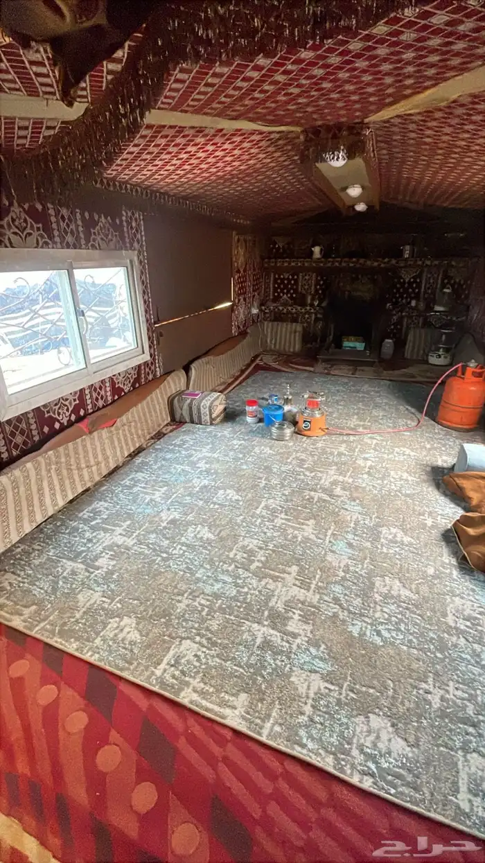 كرفانه الطول 12 والعرض 4 والحد 25 4